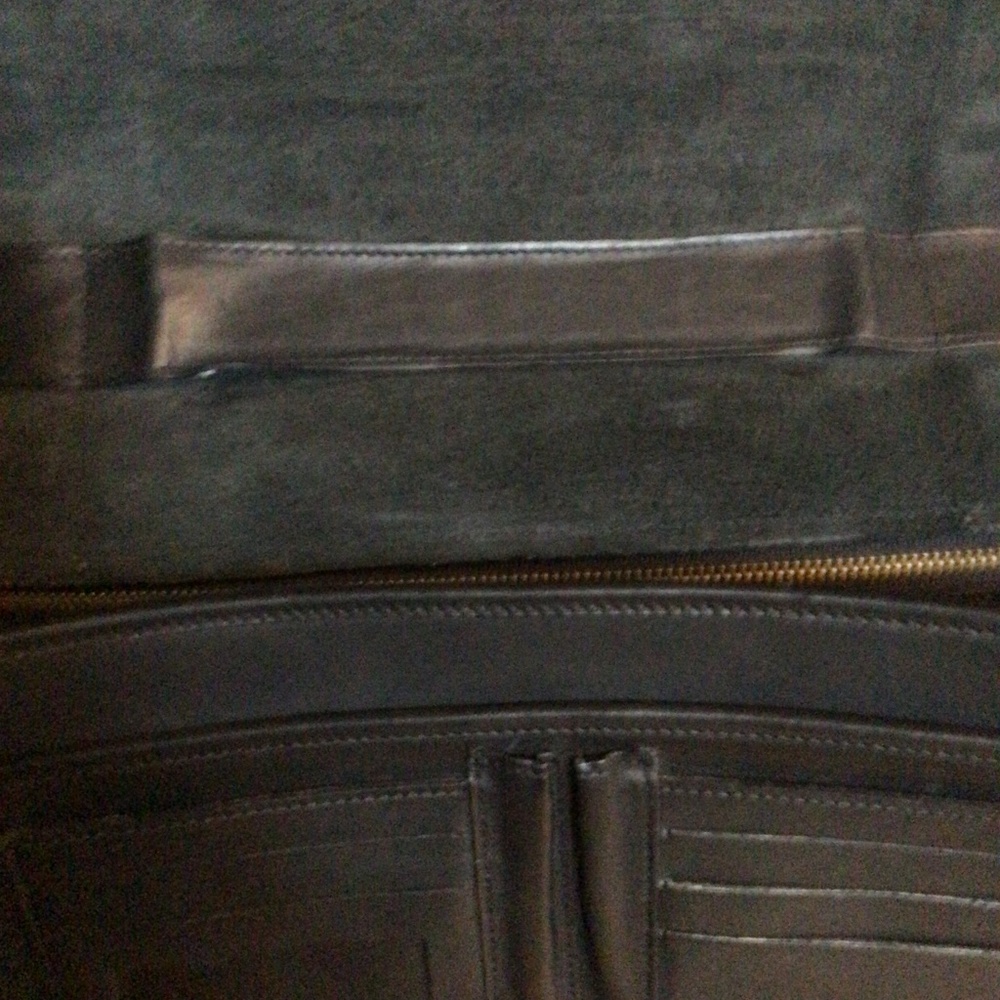 Large Coach Leather Black Briefcase - Picture 5 of 7